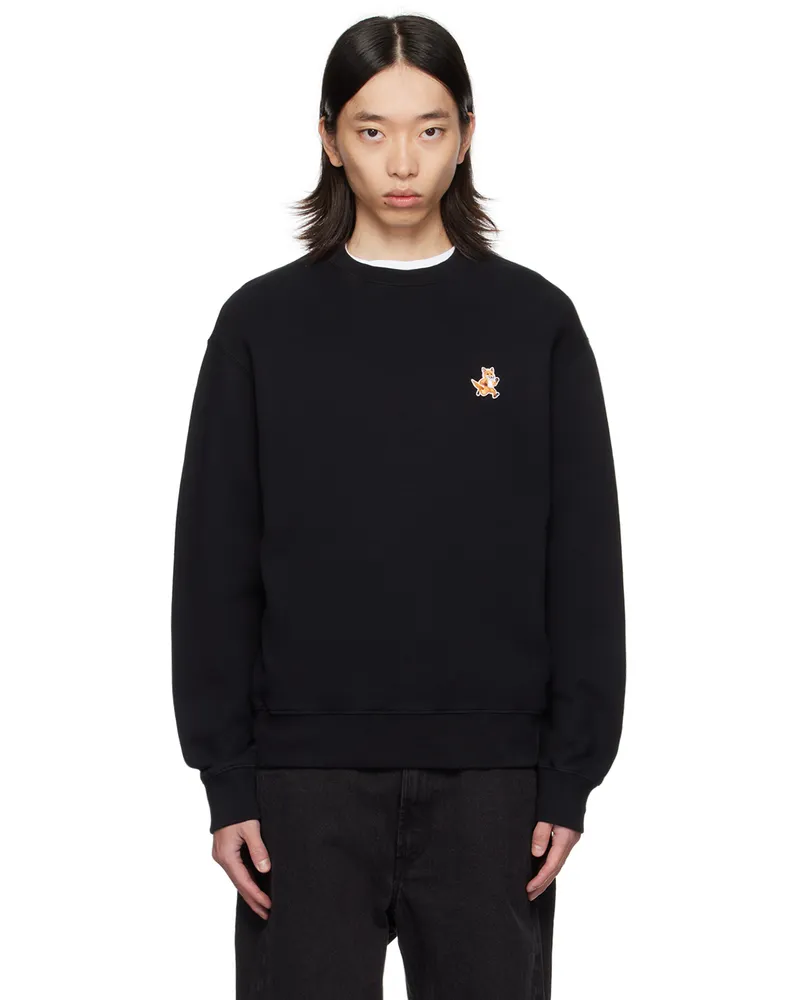 Kitsuné Black Speedy Fox Comfort Sweatshirt P199