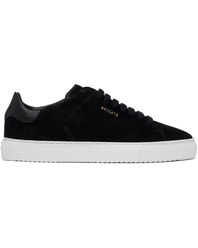 Axel Arigato Black Clean 90 Suede Sneakers Black