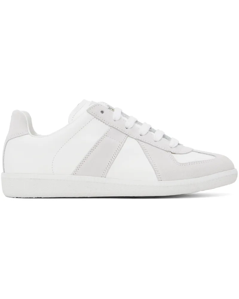 Maison Margiela White & Gray Replica Sneakers 101