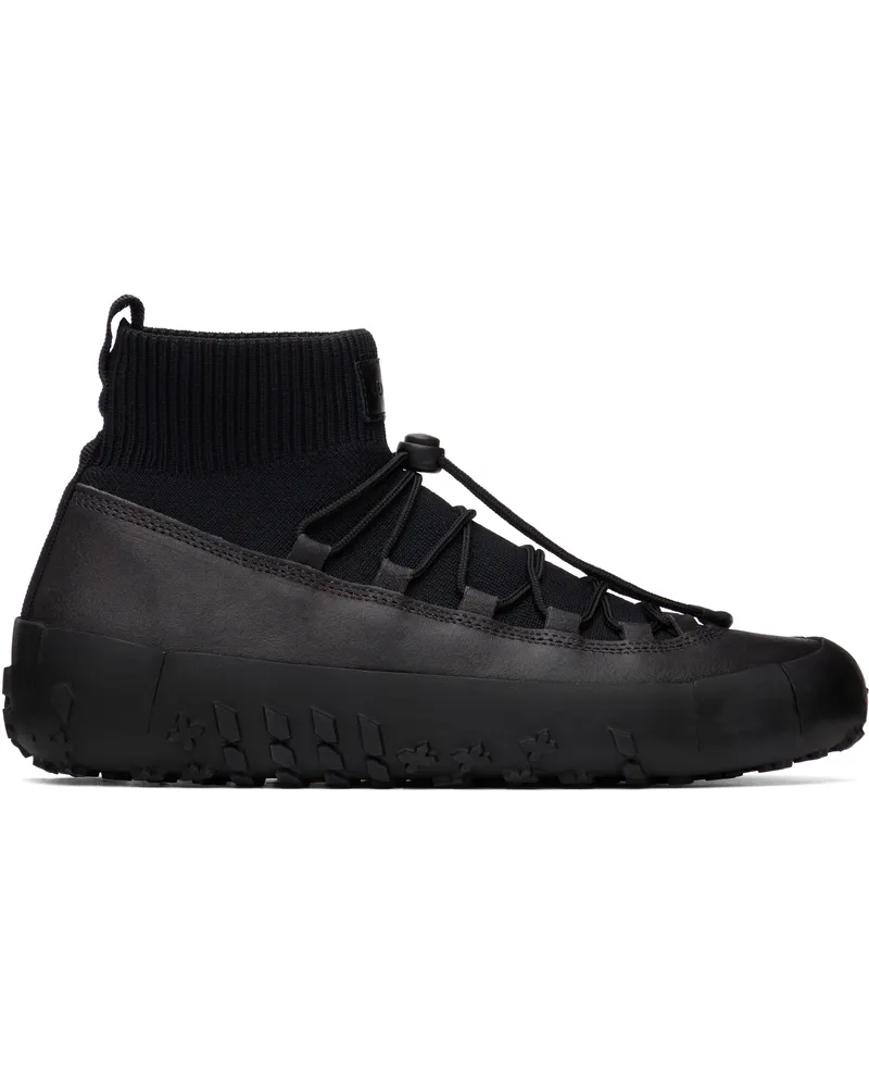 Christophe Lemaire Black Vibram Wrap On Sneakers Bk991