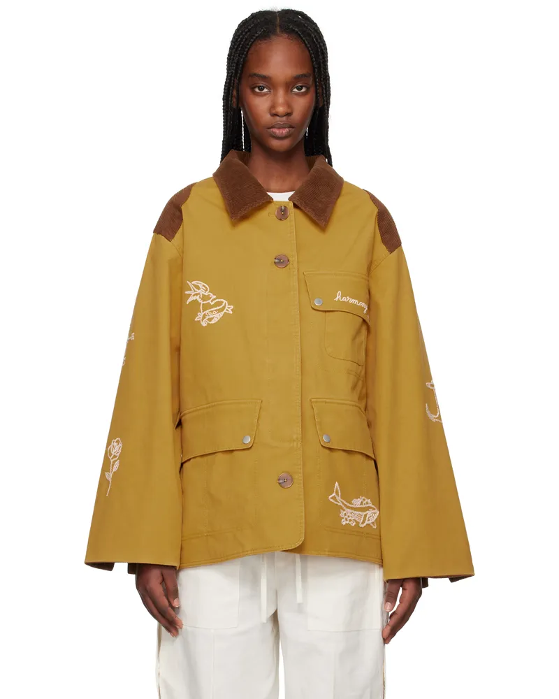 Sea Yellow Clyde Barn Jacket Yellow