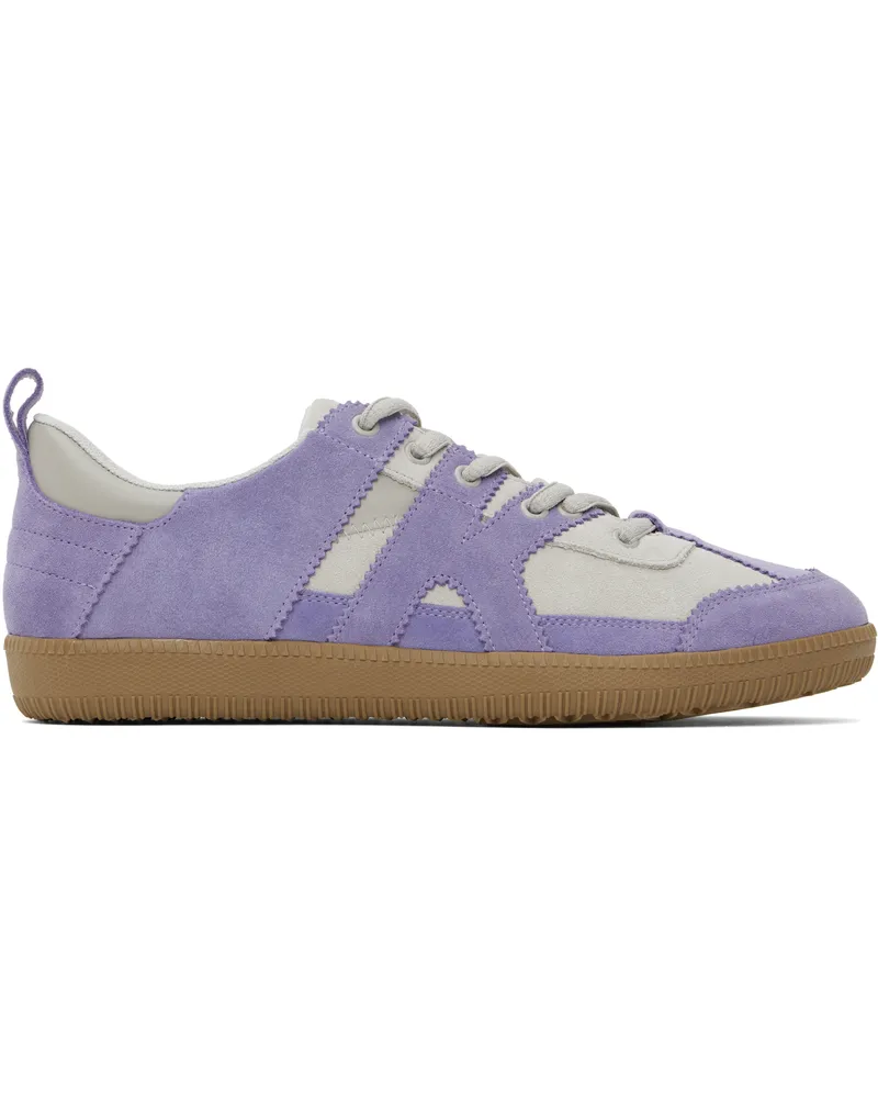 KidSuper Purple & Gray K Soccer Sneakers Purple