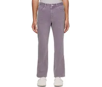 Purple Button Jeans