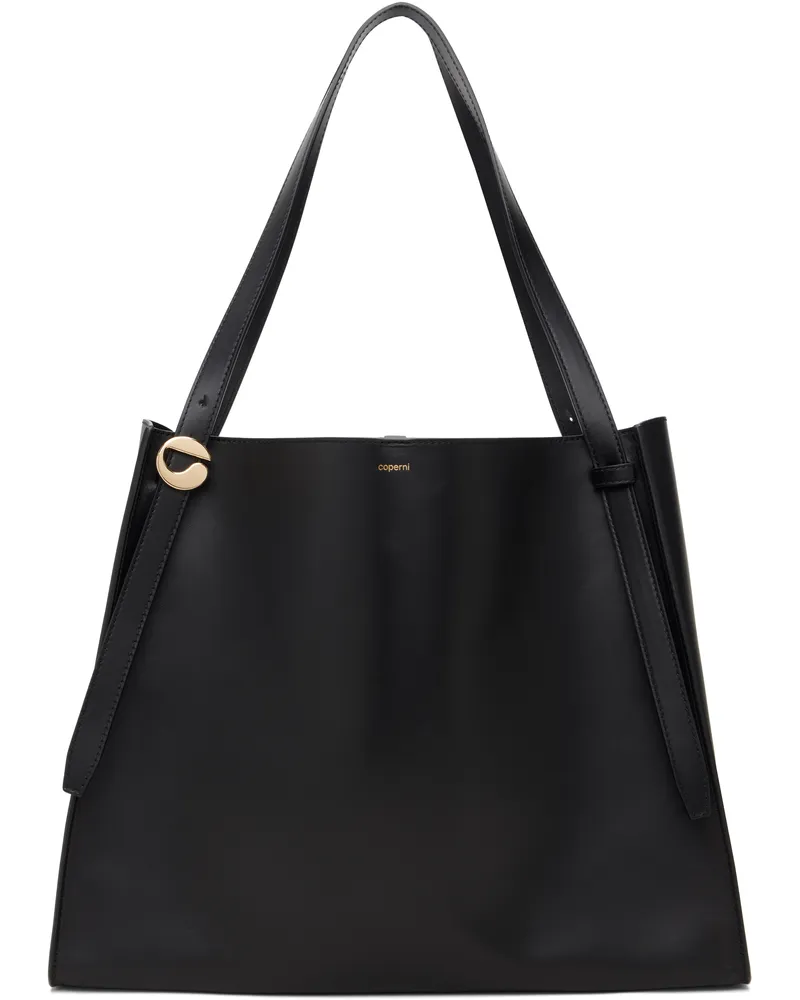 COPERNI Black Logo Belt Tote Black