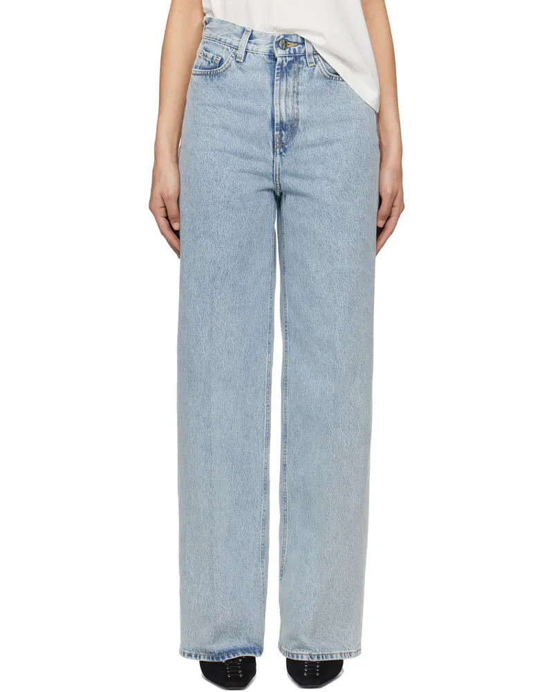 Totême Blue Wide Leg Jeans Cool