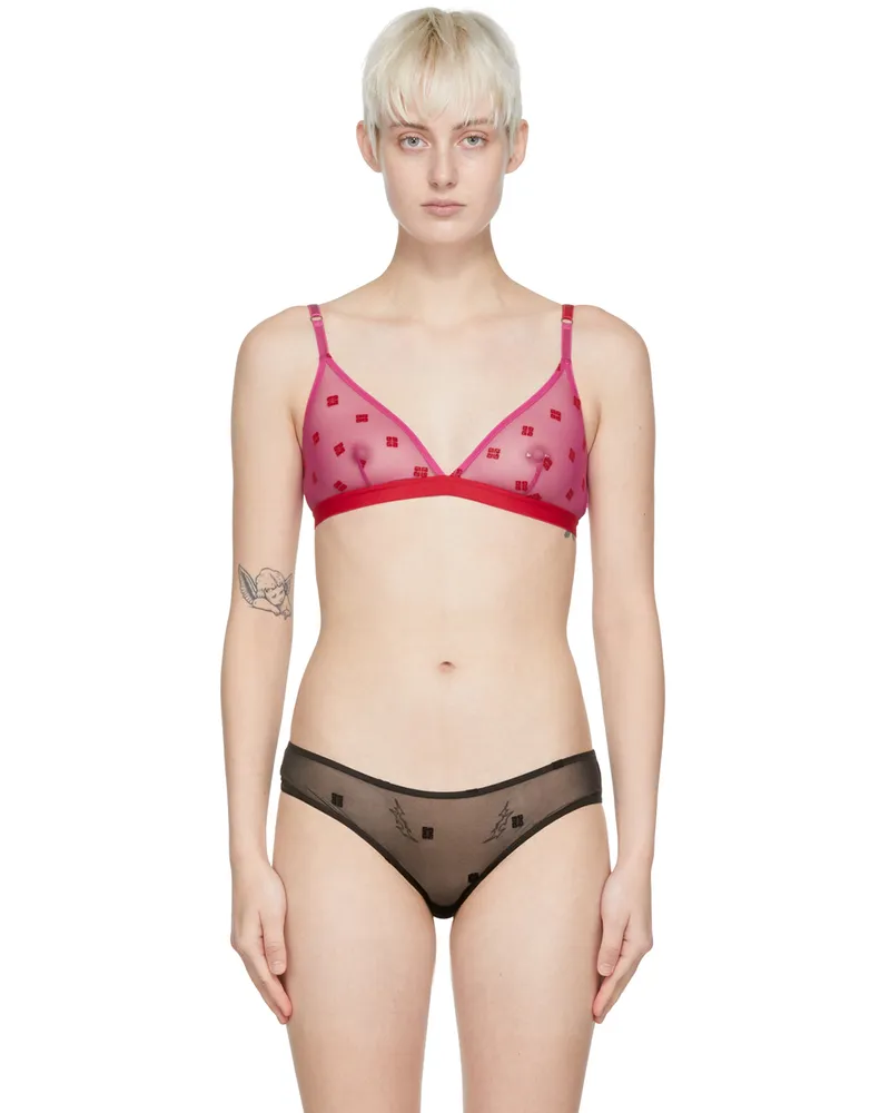 Givenchy Pink Nylon Bra 910