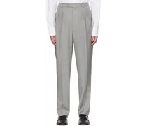 Gray Pepe Trousers