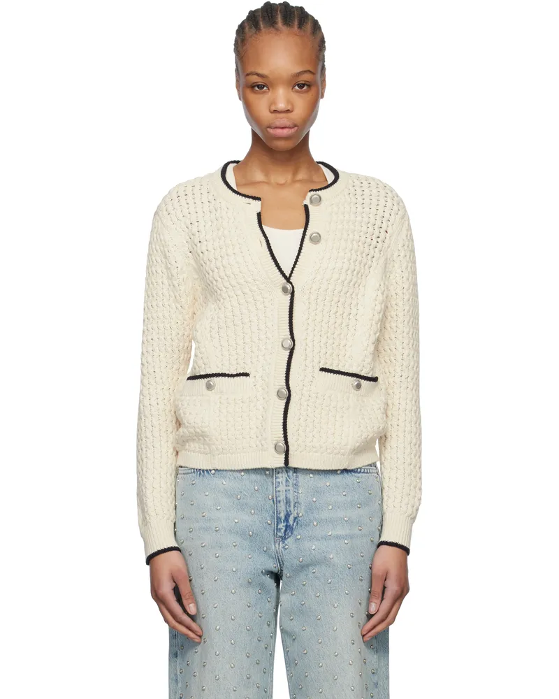 Rag & Bone Off-White Daria Cardigan Marsh