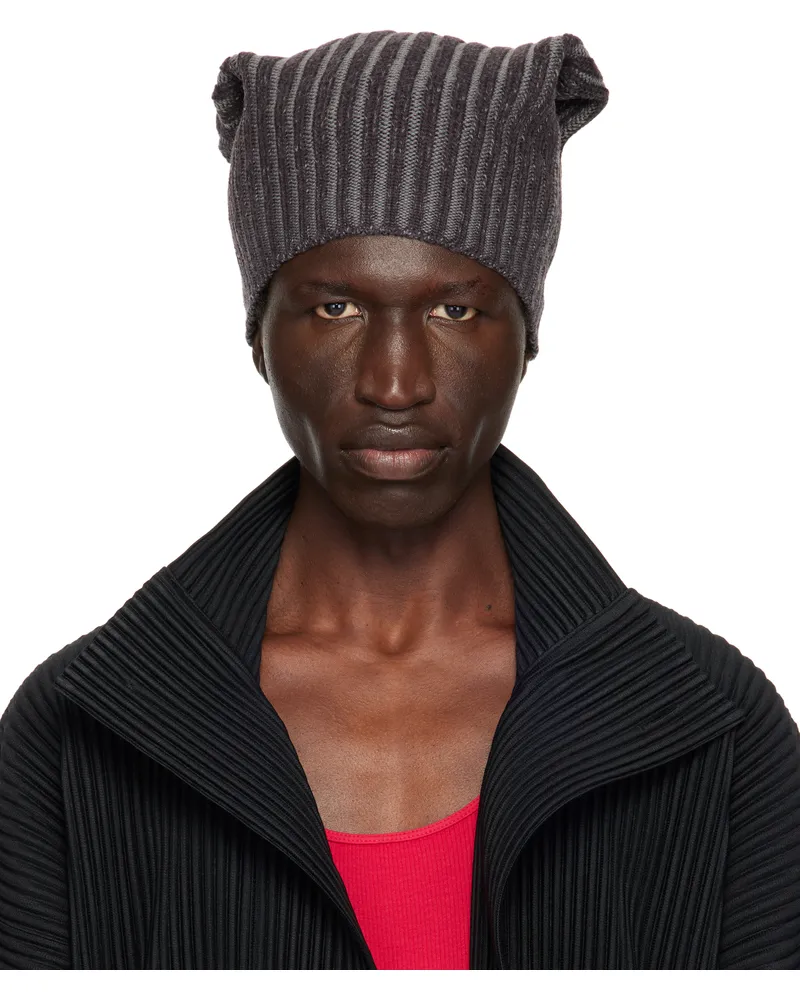 Issey Miyake Brown Ronan Bouroullec Edition RB_Drawing Beanie 44-brown