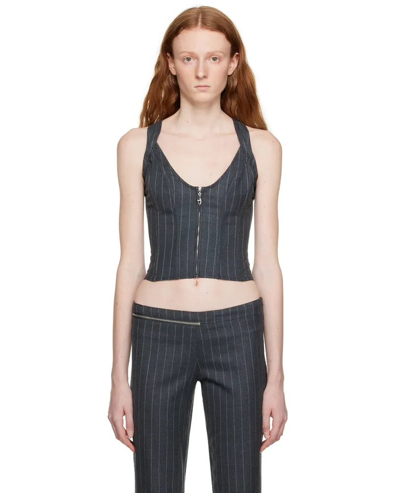 Miaou Gray Hannah Jewett Edition Valda Tank Top Brixton
