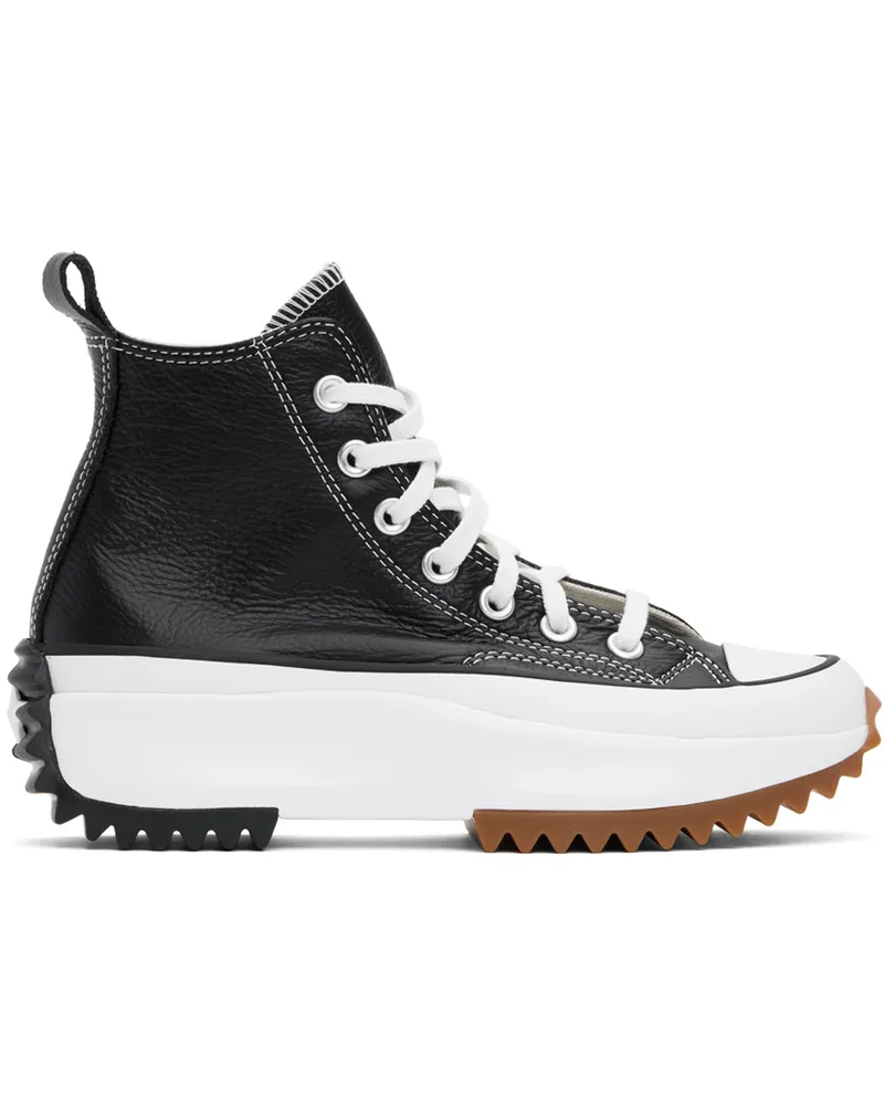 Converse Black Run Star Hike High Top Sneakers Black
