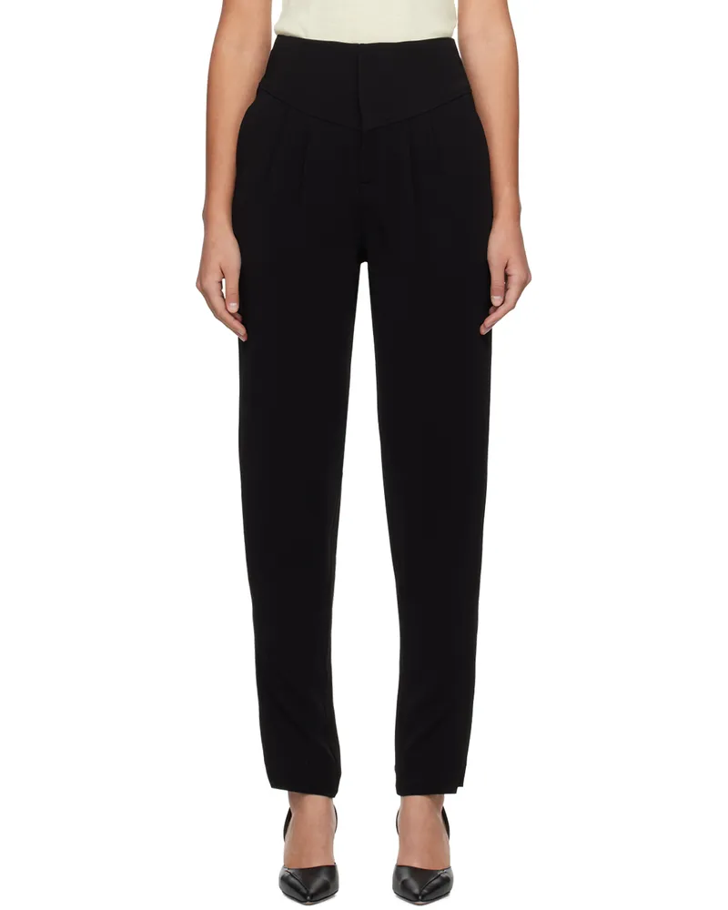 BITE Studios Black Pleated Trousers 0999
