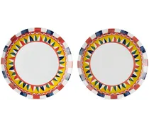 Multicolor Carretto Dinner Plate Set