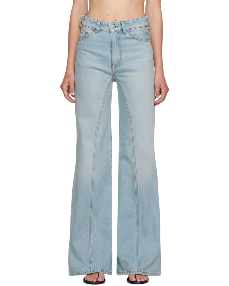 Victoria Beckham Blue Bianca Jeans 8440