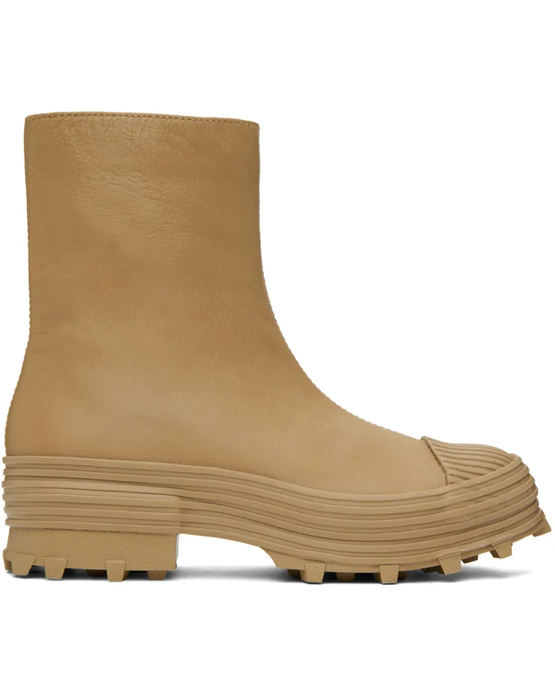 Camper Taupe Traktori Boots Medium