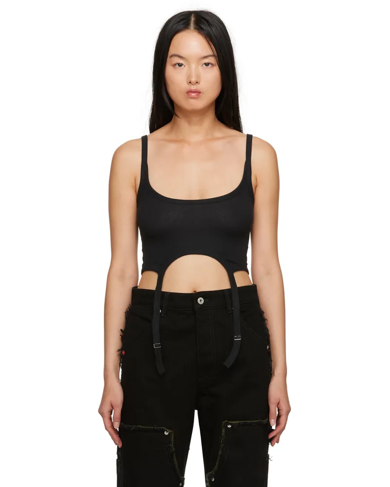 Heron Preston Black Hooks Tank Top Black