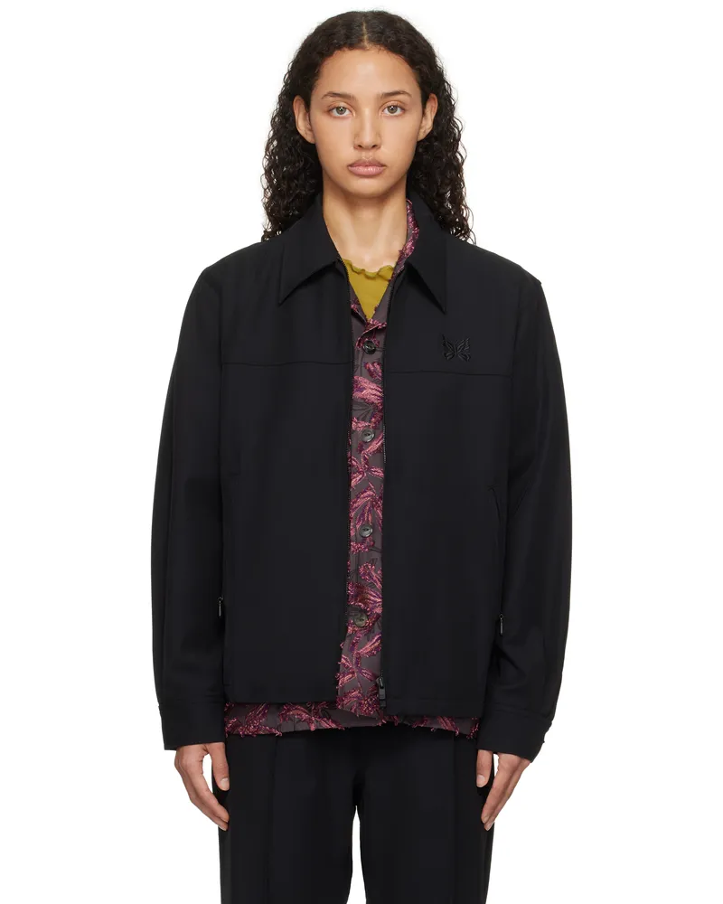NEEDLES Black Sport Jacket D-black