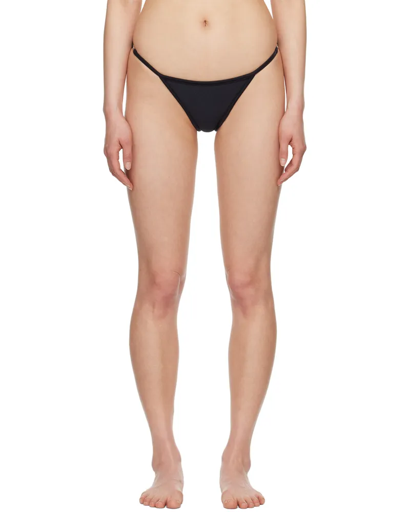 COPERNI Black Branded Bikini Bottom Black