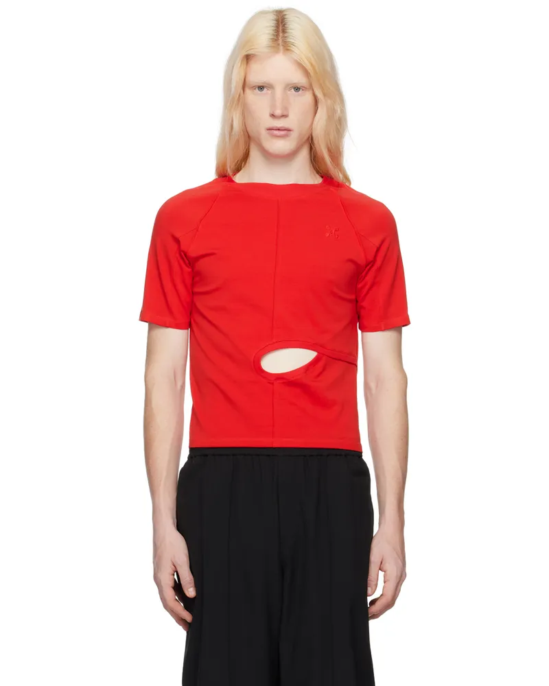HEAD OF STATE SSENSE Exclusive Red Diamond T-Shirt Red