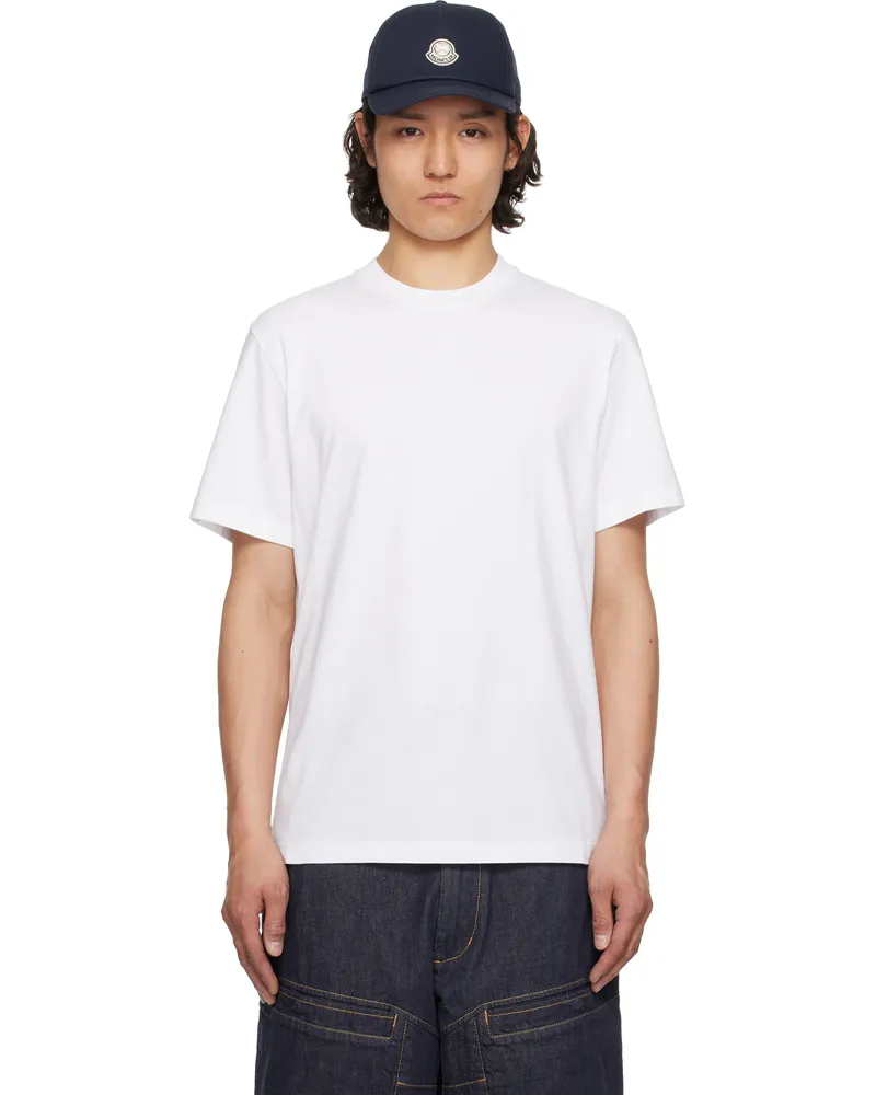 Moncler Mercedes-Benz by NIGO White Crewneck T-shirt 001