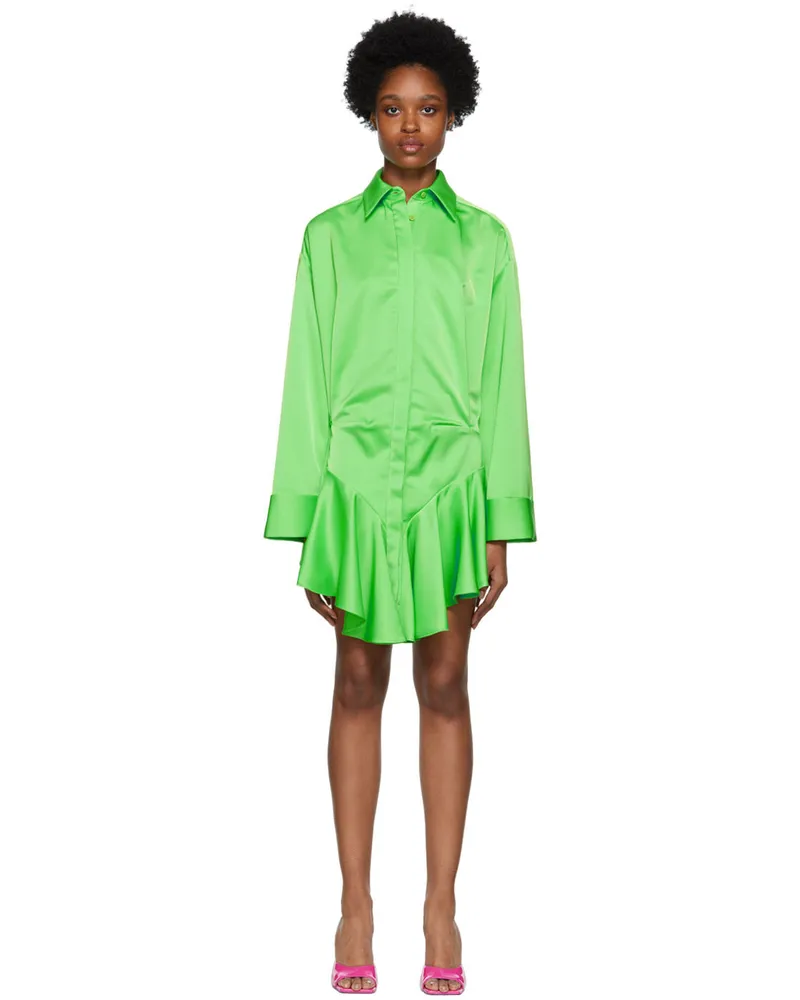 ATTICO Green Candice Minidress 361