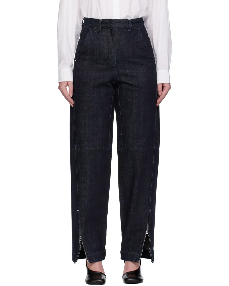 Jacquemus Blue La Croisière 'The de-Nîmes denim cargo' Jeans 390