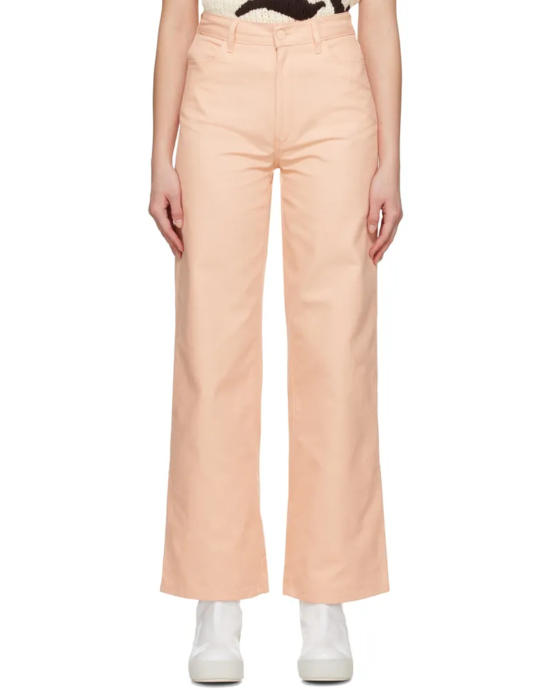 Raf Simons Pink Workwear Jeans 0039