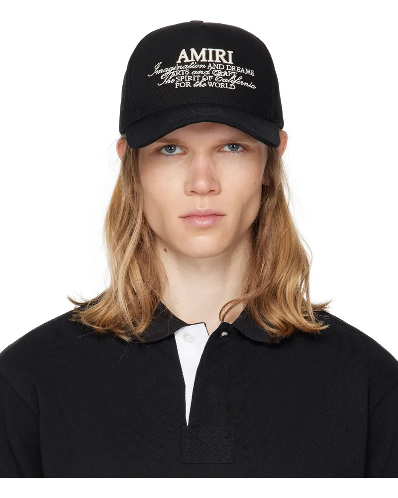 Amiri Black 'AMIRI Spirit' Cap Black