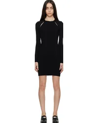 Rag & Bone Black Asher Minidress Black