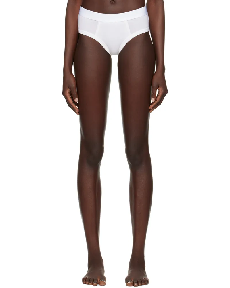 CDLP White Y Briefs White