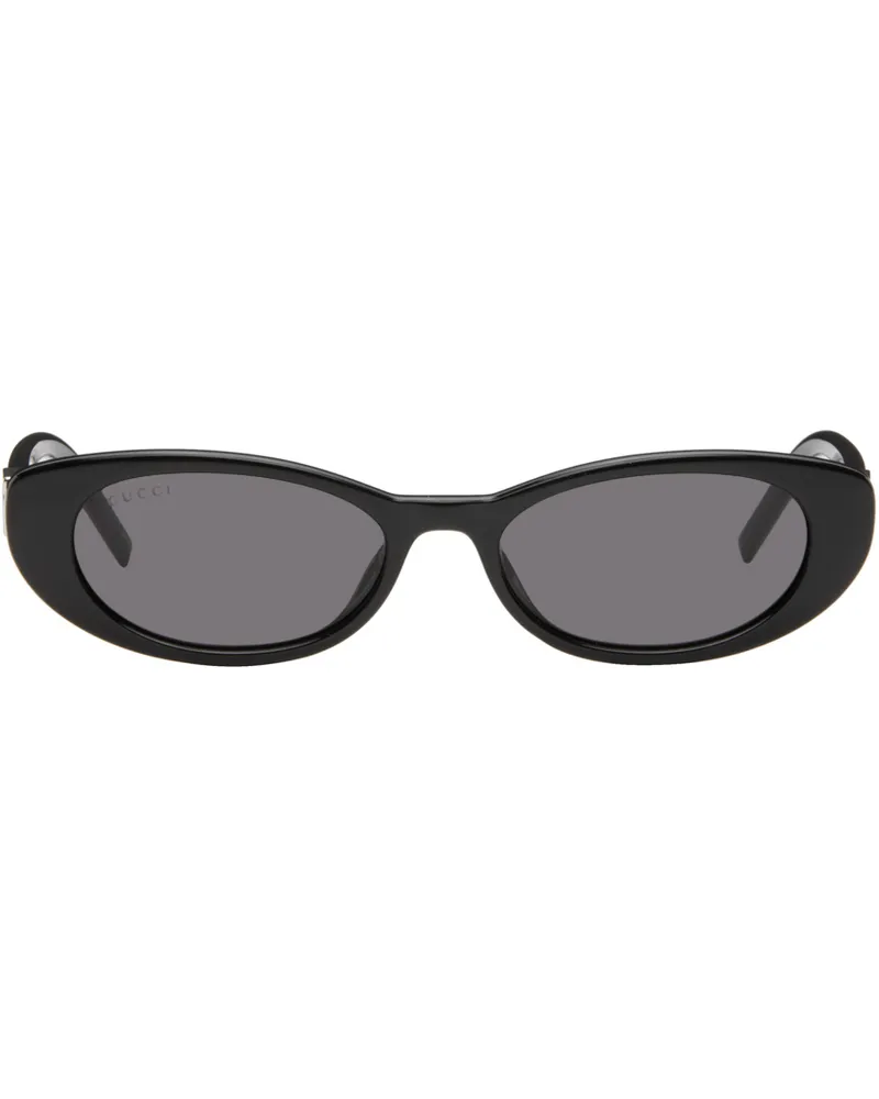 Gucci Black G String Cat Eye Sunglasses Black