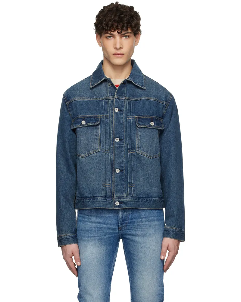 Uniform Bridge Blue 2nd Type Denim Jacket Indigo