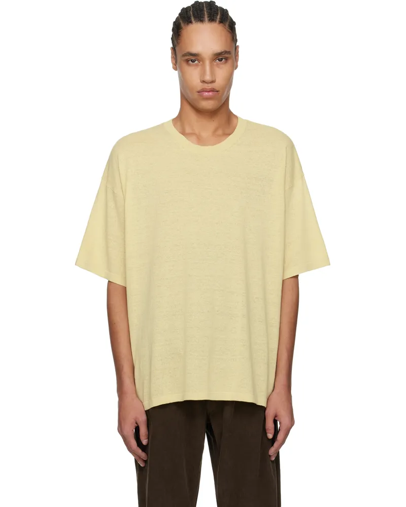 The Row Yellow Stockton T-shirt Ply