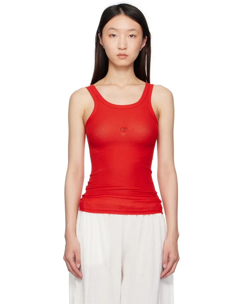 Baserange Red Heart Tank Top My