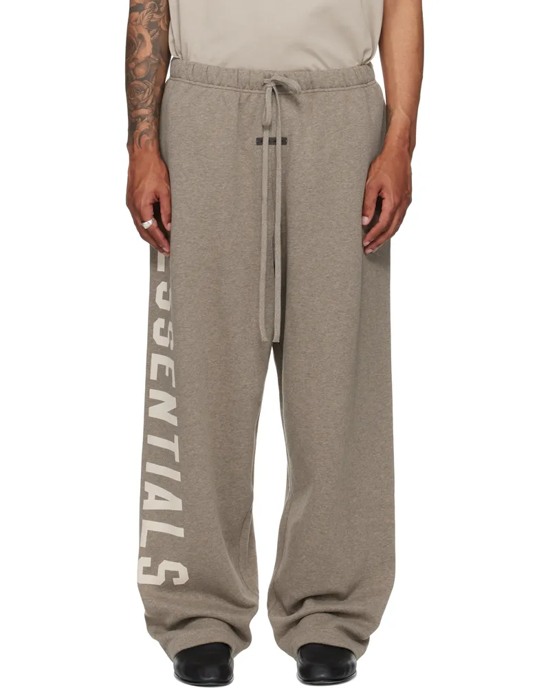 Fear of God Brown Lounge Fleece Sweatpants Homestead