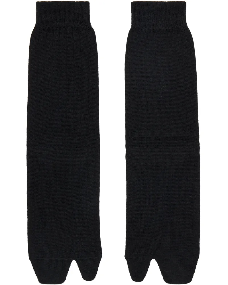 Maison Margiela Black Tabi Socks 900
