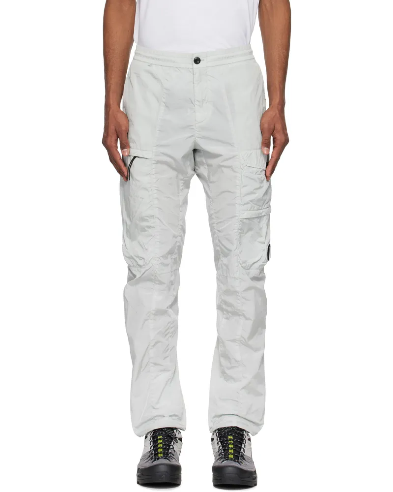 C.P. Company Blue Chrome-R Lens Cargo Pants 800