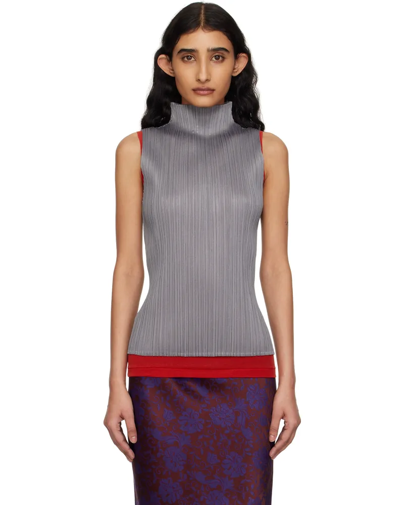 Issey Miyake Gray Basics Top 12