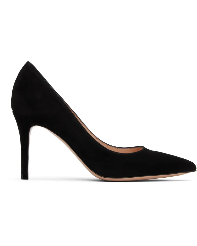 Gianvito Rossi Black Gianvito 85 Heels Black