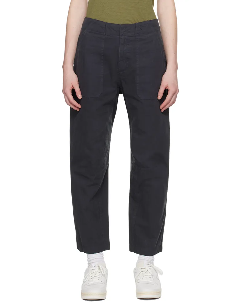 Rag & Bone Black Leyton Trousers Black