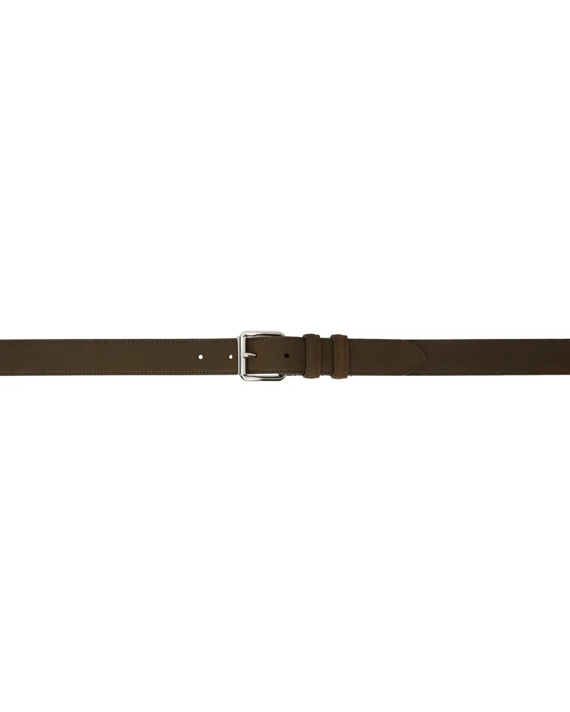 A.P.C. Brown Paris Belt Caa