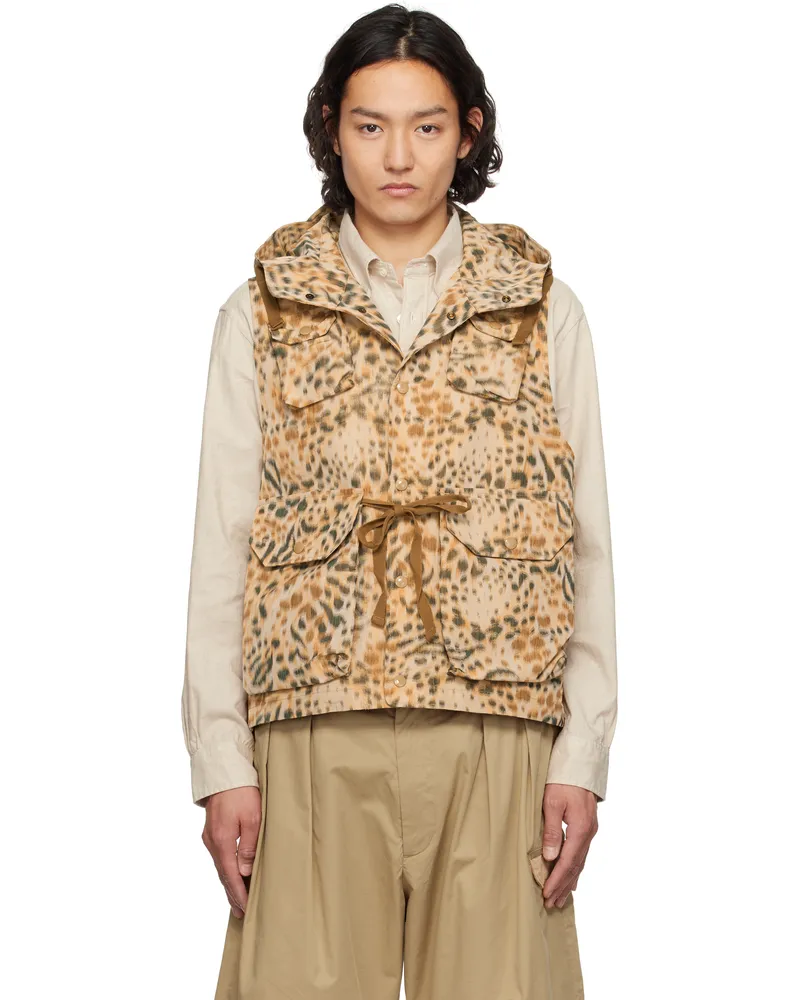 Engineered Garments Beige Field Vest Br001