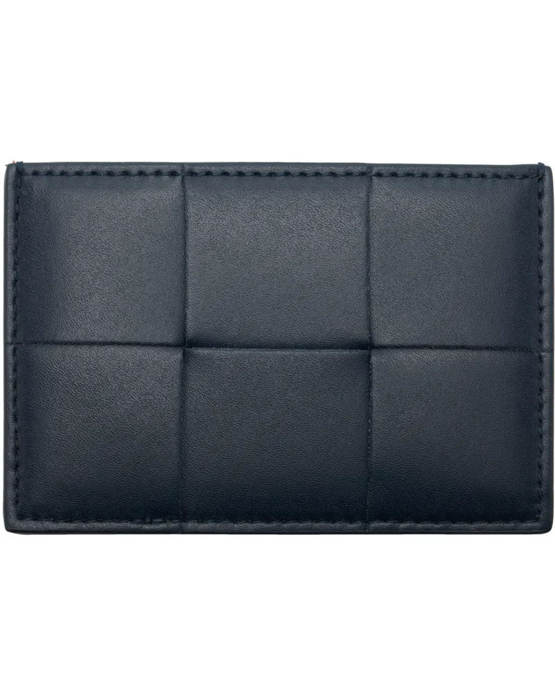 Bottega Veneta Blue & Red Cassette Credit Card Holder 3367