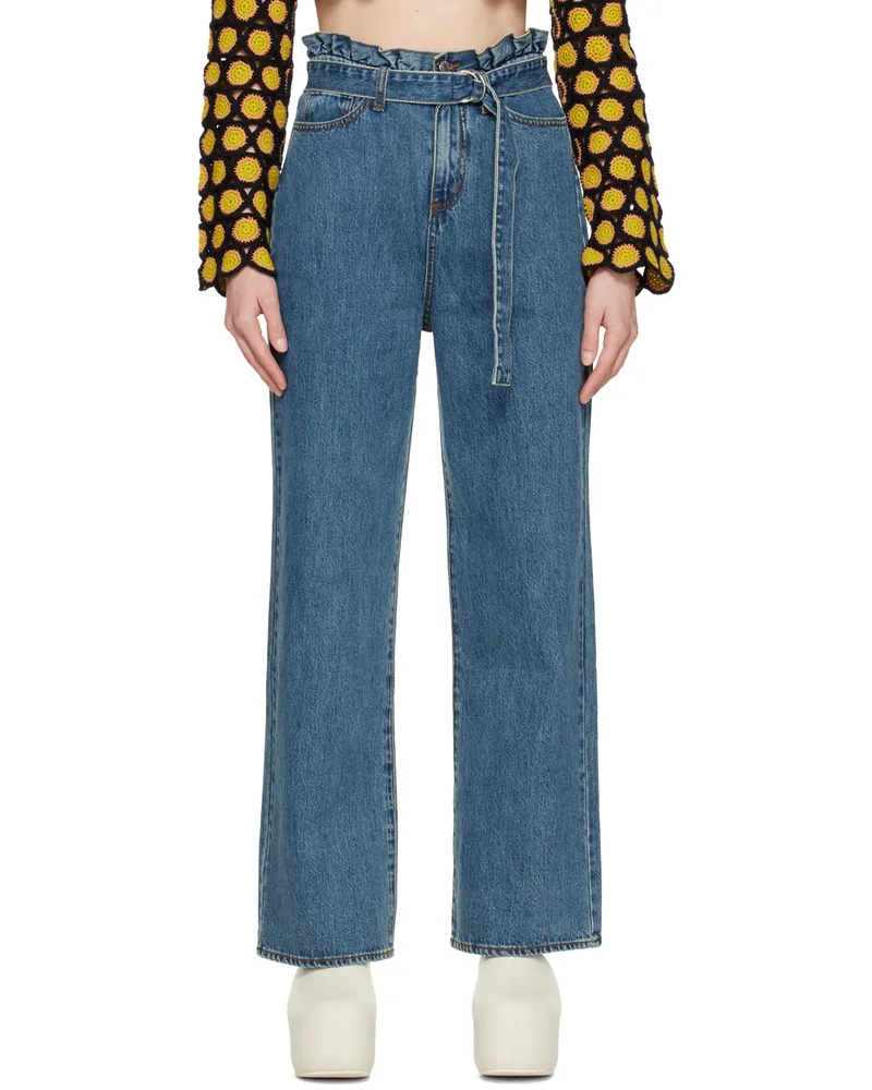 Simon Miller Blue Ringling Jeans Dark