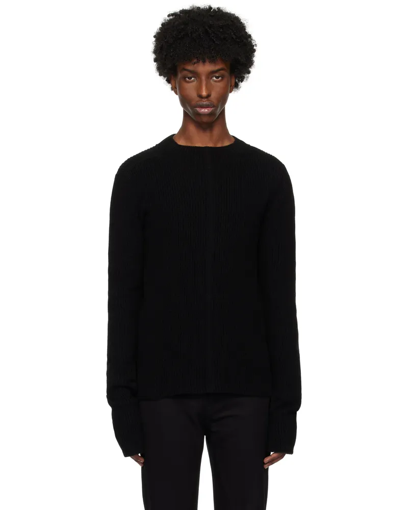 Rick Owens Black Porterville Headon Sweater 09