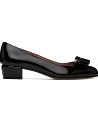 Ferragamo Black Vara Pumps Nero