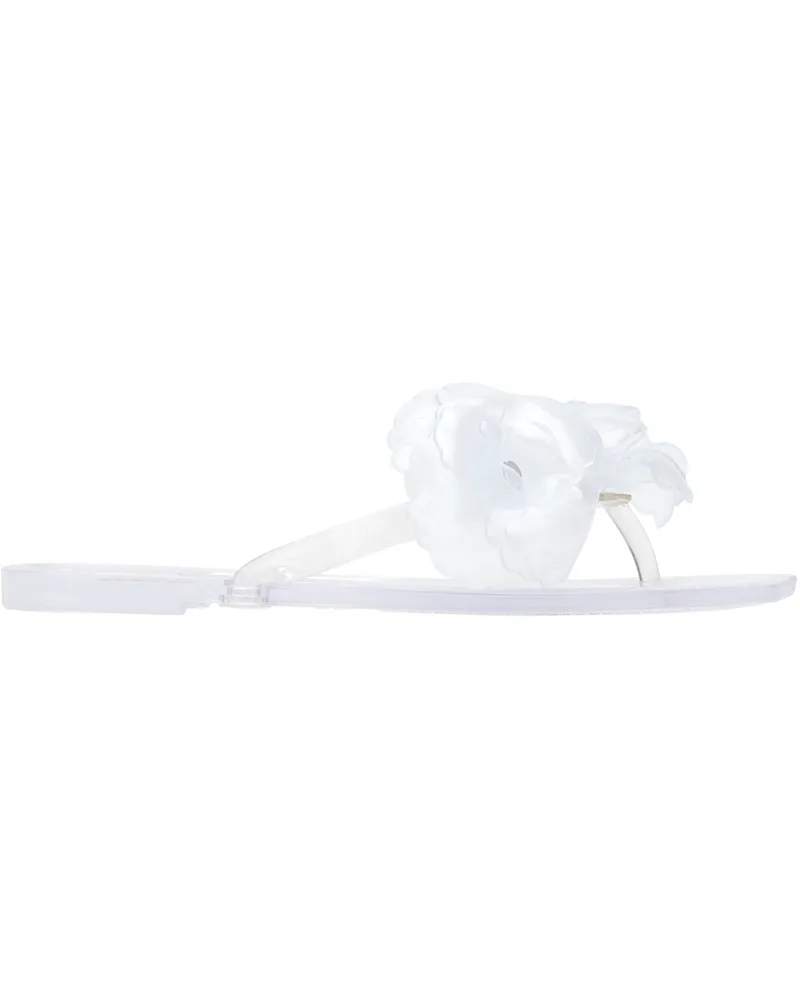 COPERNI Transparent Silicone Flower Flip-Flops Clear