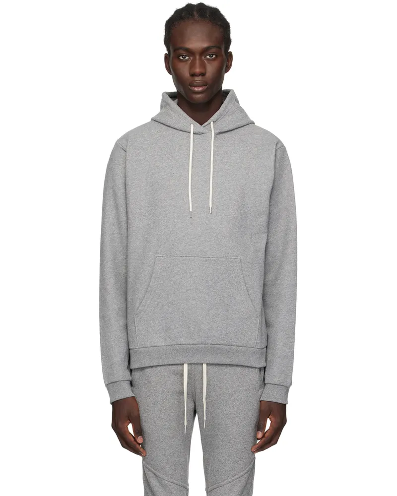 John Elliott + Co Gray Beach Hoodie Dark