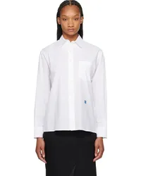 Adererror White Significant Patch Shirt White