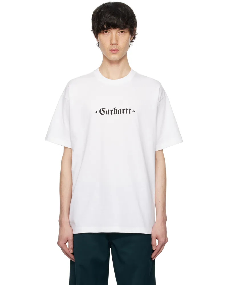 Carhartt WIP White Greatest Hits T-shirt 00axx